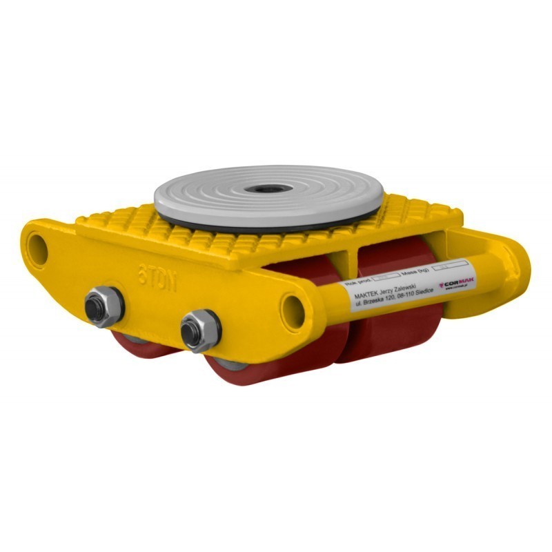 Aceasta platforma are capacitatea de a transporta 6000 kg