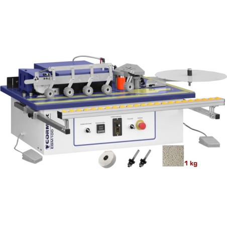 Masina CORMAK EBM100 pentru aplicat cant, tamplarie PAL
