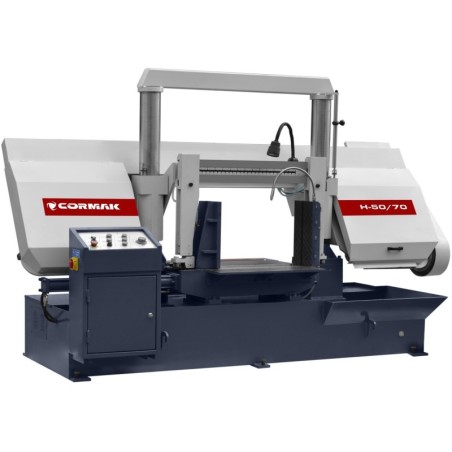 Ferastrau metal semiautomat Cormak H-50/70, taiere precisa