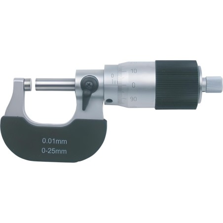 Micrometru standard 0-25 mm cu mecanism clichet precis
